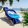 Delfino Pescara 1936 Print Beach Towel, Large Soft Quick Dry Towel for Beach Camping Swimming