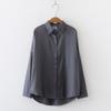 Женская рубашка осенняя винтажная рубашка с длинными рукавами модный темперамент тонкий топ