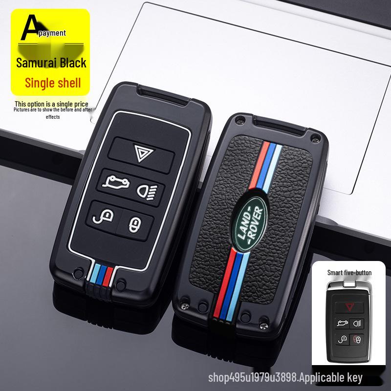 Чехол для ключа Land Rover: Подходит для Range Rover Sport, Velar, Evoque, Defender, Discovery 4, Freelander (22 модели)