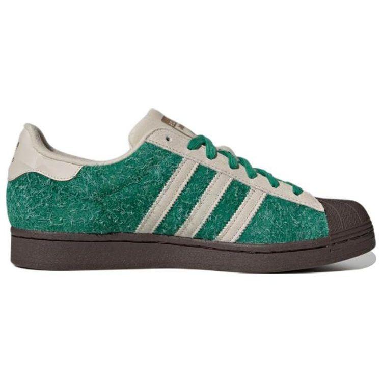 Adidas Originals Melting Sadness X  Superstar Karoro Hole Casual Shell Toe Sneakers Unisex Sneakers Green H06341