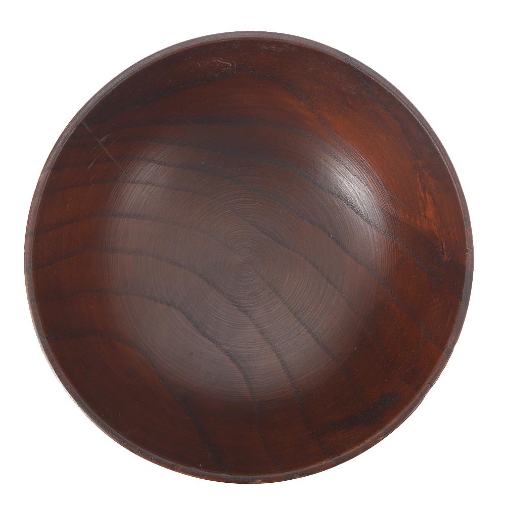 Фруктовый салат Лапша Рис Обеденная деревянная миска Кухонная утварь Контейнер для еды Посуда Большая 14 см