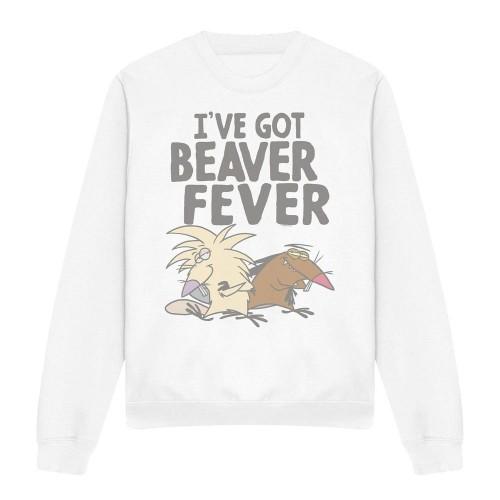 The Angry Beavers Unisex Adult Beaver Fever Sweatshirt