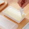 Бытовая коробка для хранения масла - Контейнер для сыра и сырных продуктов с инструментом для нарезки - Масленка для хранения в холодильнике