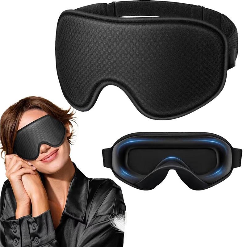 Light Blocking Sleep Eye Mask 3D Breathable Comfortable Eye Mask With Adjustable Strap Eye Mask For Men And Women New Sleep Mask