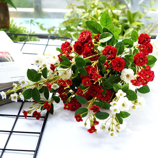 Модные искусственные растения, привлекательные цвета, стойкие, вечные