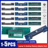 НОВЫЙ 1-5 шт. SO-DIMM к PC DIMM карта Адаптер для ноутбука к настольному ПК DDR3 DDR4 Карта-разъем Модуль памяти Адаптер для ноутбука к настольному ПК