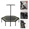 40-дюймовый батут для фитнеса с регулируемой ручкой, бесшумный батут, банджи-отбойник для детей и взрослых, прыжки, кардио-тренировки