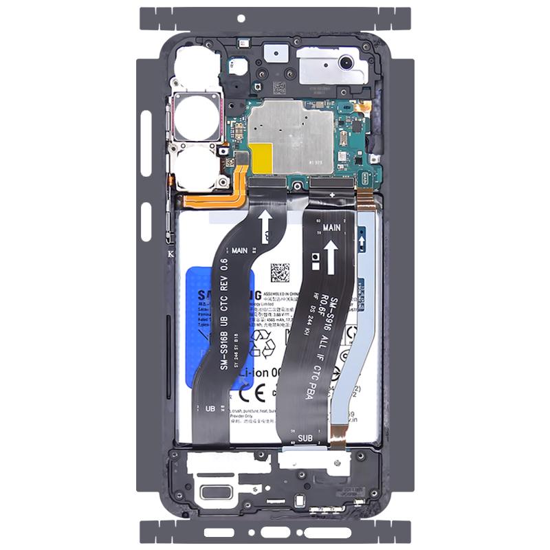 Для Samsung Galaxy S23 S24 Ultra S23 S24 Plus разборка мобильного телефона задняя пленка наклейка