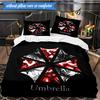 Umbrella Symbol 3pcs K-pop music group Bedding set,Ideal for Bedroom, Dormitory,Including Duvet Cover And 2pcs Pillowcases,Fan gifts