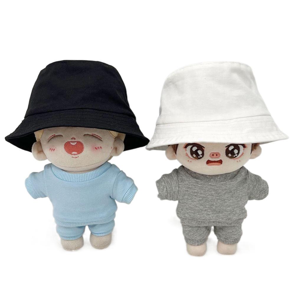Cute Cotton Dolls Color Fisherman Hat Same Style As Celebrities Mini Panama Hat As Kids Gift