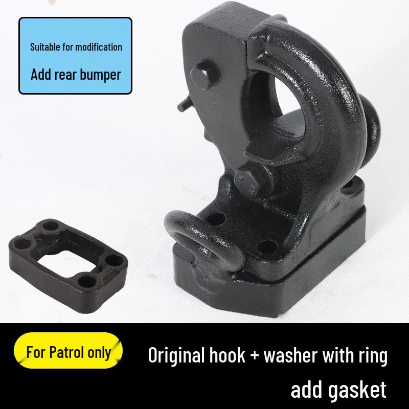 Фаркоп Nissan Patrol Y62 и быстросъемный буксировочный крюк из нержавеющей стали для Y61