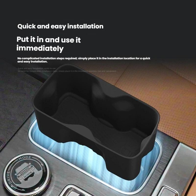 For 2026 Chery ICAR V27 Central Control Water Cup Sleeve Car Water Cup Holder Storage Slot Limiter Interior Products