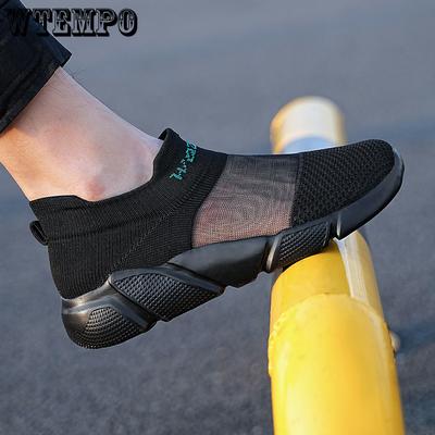 Женские кроссовки, сетчатые лоферы, женские уличные прогулочные туфли Chaussure Femme, мягкие и легкие кроссовки на плоской подошве, большие размеры 47