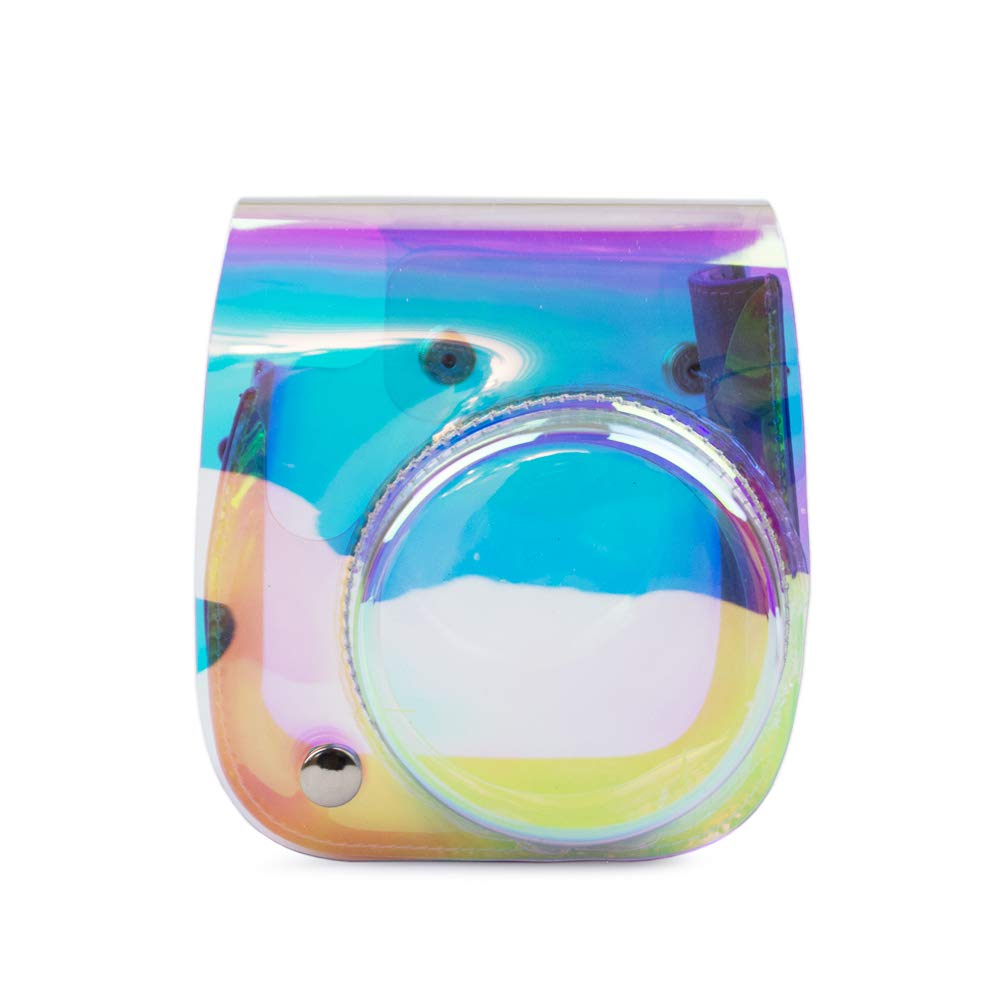 Kinokoo instax Fujifilm instax mini11 чехол для камеры instax mini11 защитный чехол instax с плечевым ремнем чехол из ПВХ, (пурпурный)