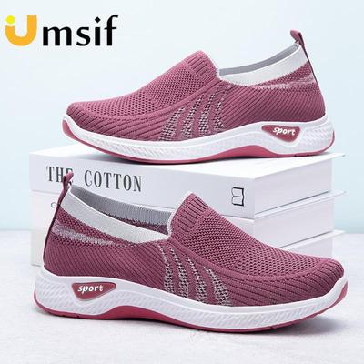 Новые сетчатые женские кроссовки с дышащей мягкой подошвой и нескользящей повседневной кроссовкой для бега