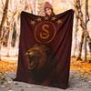 Galatasaray Flannel Blanket Soft All-Season Throw, Design for Camping, Car Travel, Hiking Sofa, Bed, Office Perfect Gift for Parties