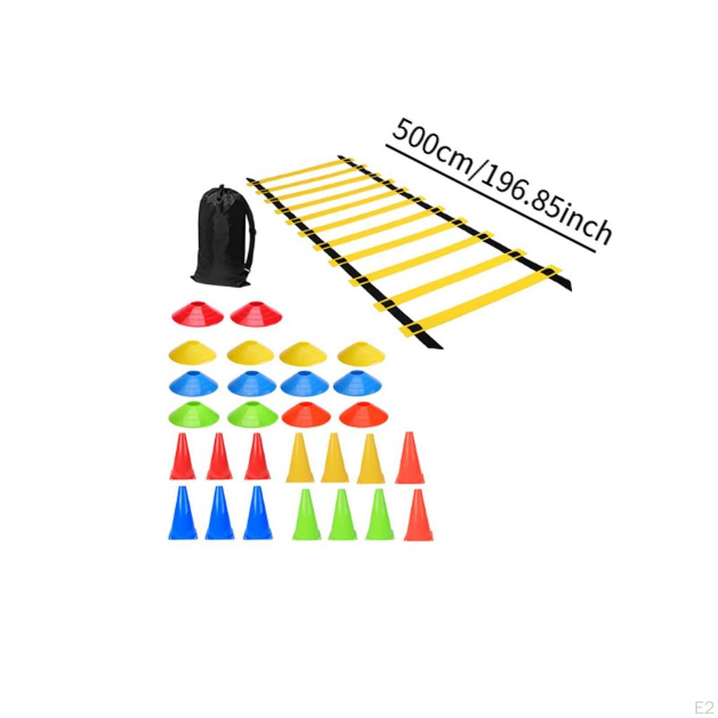 Набор тренировочного оборудования Agility Ladder Speed с конусами