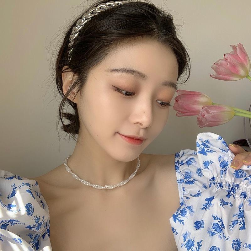 iF ME Модное двухслойное ожерелье Ins Choker Ожерелья Элегантные ювелирные аксессуары