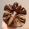 Headband Elegant Elastic Ponytail Scrunches For Women Girls Sweet Hair Accessories Soft Solid Color Hair Bands Gifts