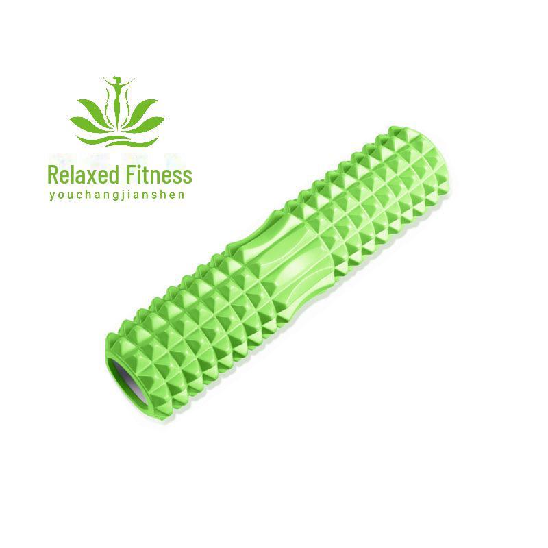 45cm EVA Foam Roller with Textured Surface for Muscle Massage and Relaxation