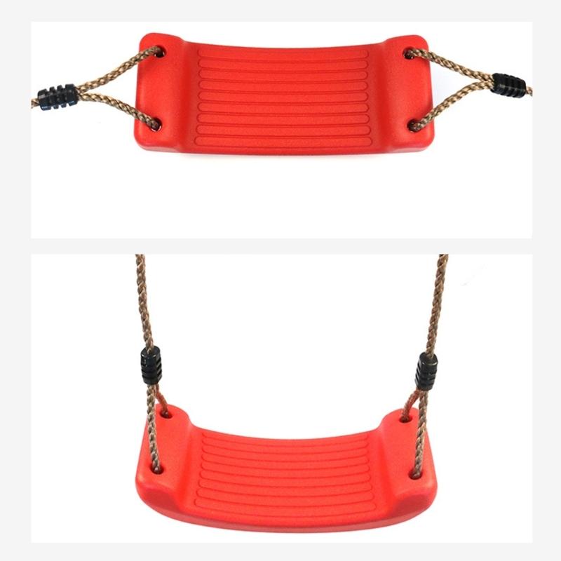 Детские качели с регулируемой веревкой для качания, для подвешивания в помещении и на улице, качельный набор, садовые качели, оборудование для детской площадки