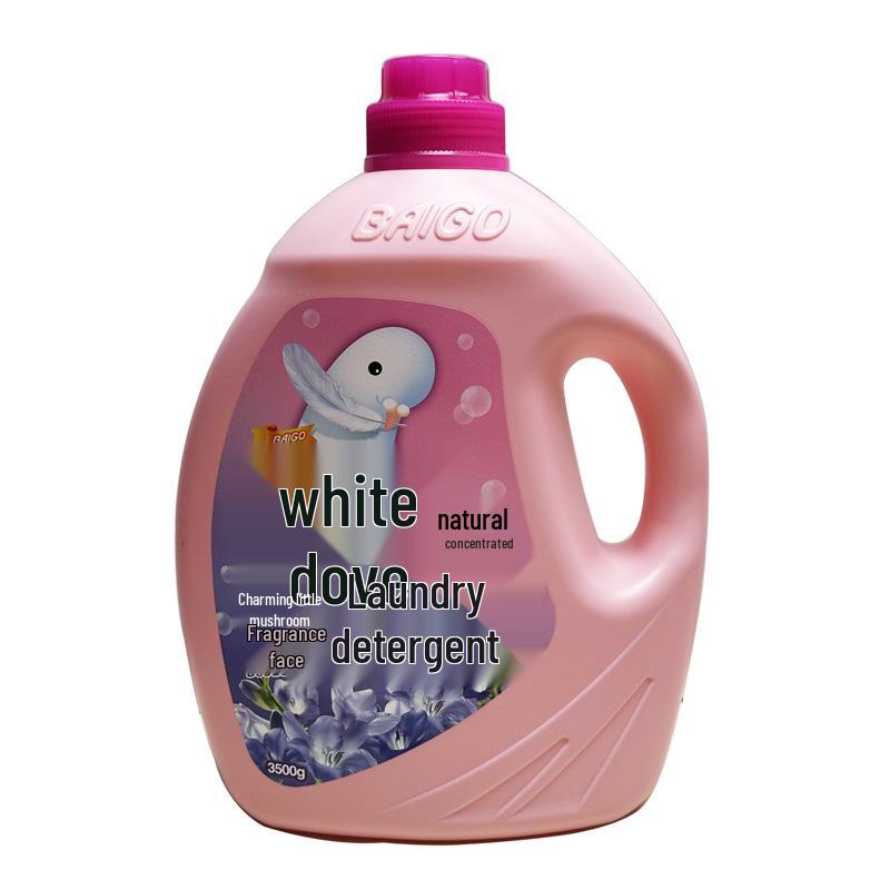 Тайваньский стиральный порошок White Dove 3500 г - Против клещей, Против плесени, Антибактериальный, Без флуоресцентных веществ