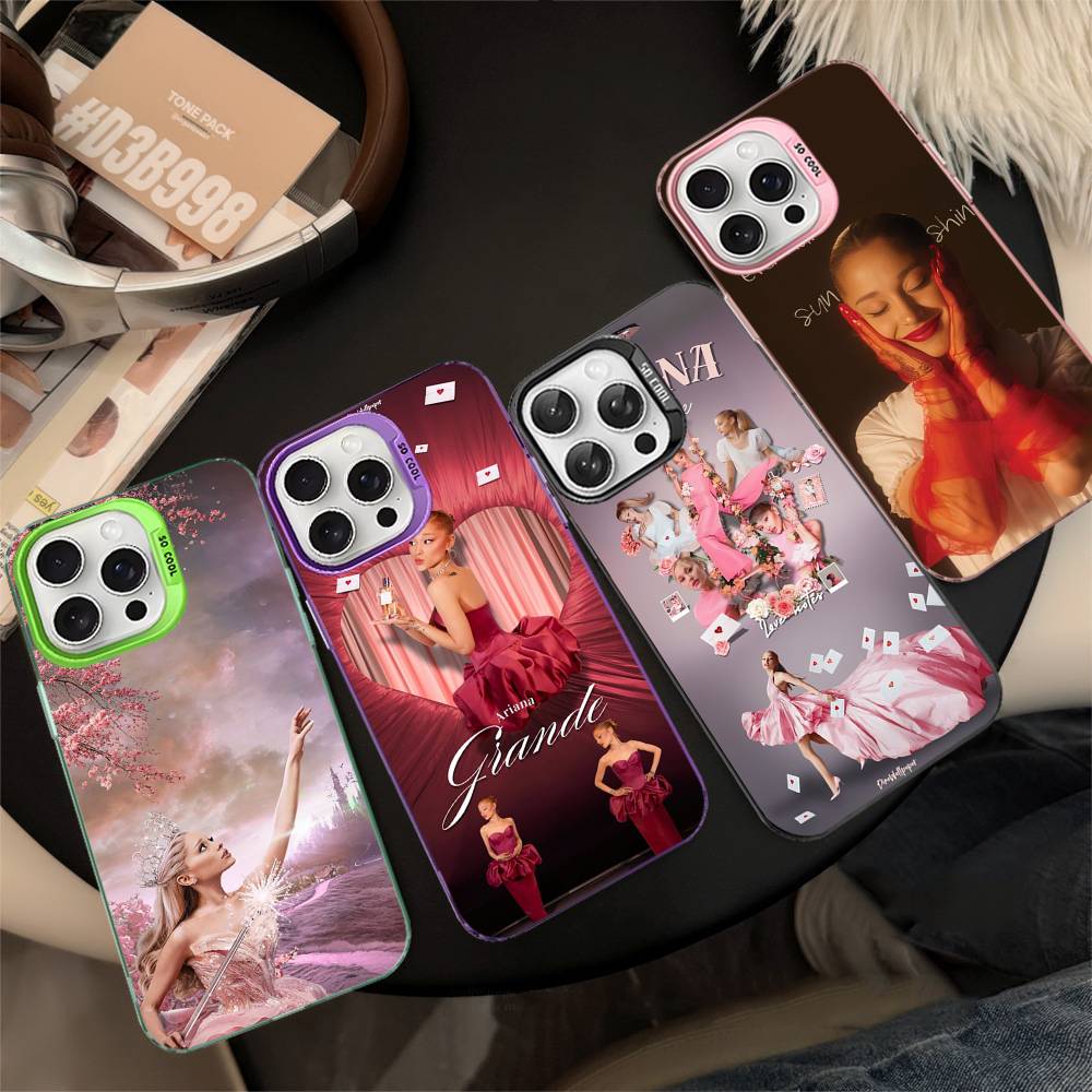 Чехол для телефона A-Ariana G-Grande Для iPhone 16 15 14 13 12 11 17 Pro MAX Plus Pro Матовый противоударный чехол
