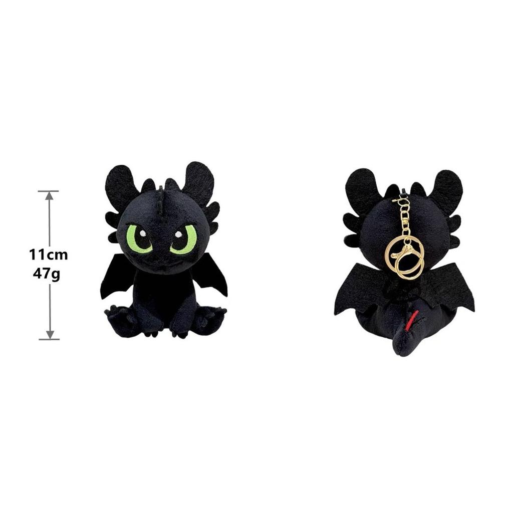 Sitting Posture, Taming Dragon, Toothless Master, Plush Toy Doll, Night Demon, Light Demon, Cute Doll Pendant