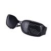 Pinhole Glasses Black Fashion Stenopeic Pin Eyesight Care Anti-fatigue Glasses Vision Relax Improver Handmade
