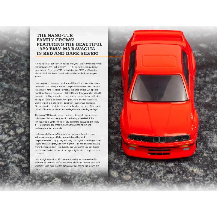 HPI 1/64 160990 160991 Nano-TTR M3 RAVAGLIA Drift Car 2.4G RC Модель автомобиля с дистанционным управлением