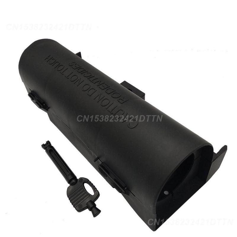 Ядовитая приманка, пластиковая ловушка для крыс, устойчивая к дождю, средства борьбы с вредителями, мышеловка, прочная, практичная, 30×12×10 см, приманка