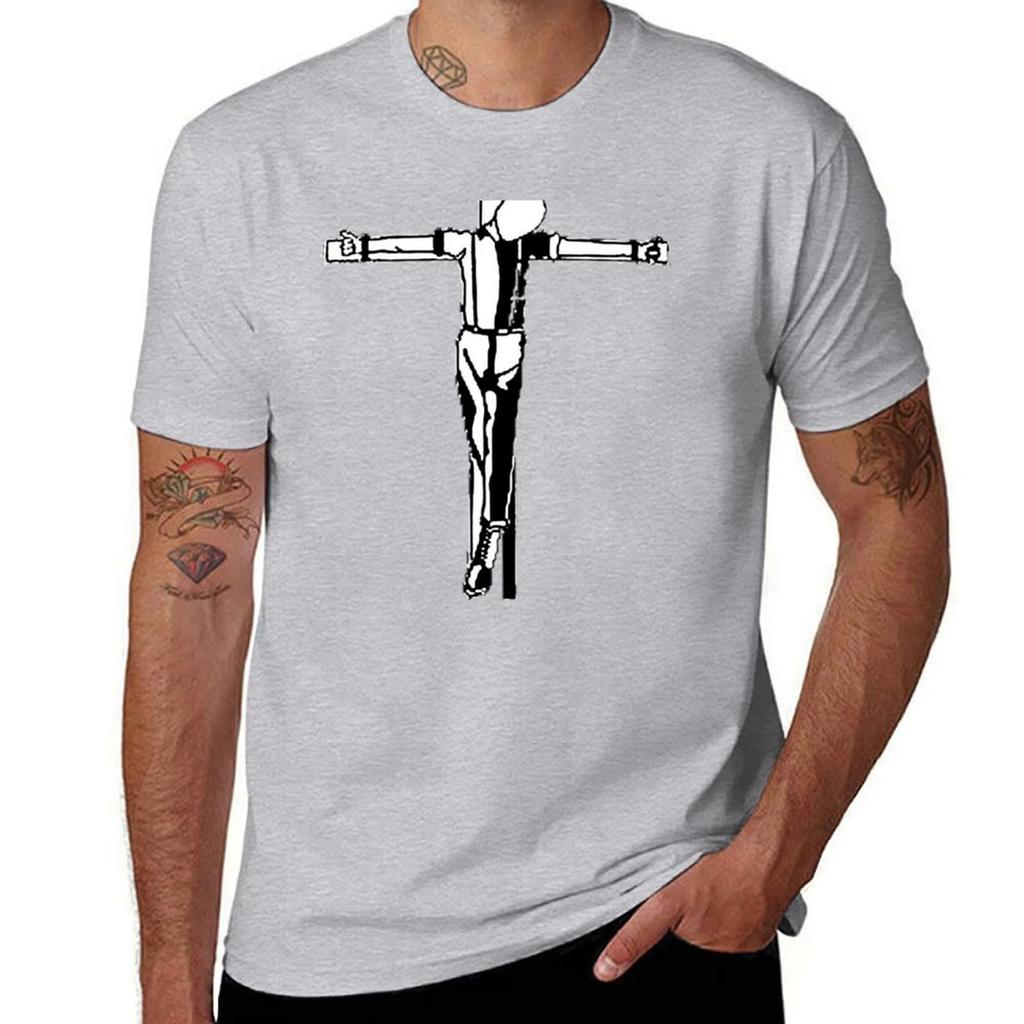 2025 новый Crucified Skinhead Футболка возвышенный животный принт для мальчиков мужские футболки смешные футболки Высокое качество Мягкая и удобная
