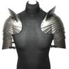 Medieval Steel Armor Shoulder, Metal Knight Armor Shoulder Pauldrons Larp Wearable Battle Warrior Costume Best For Halloween