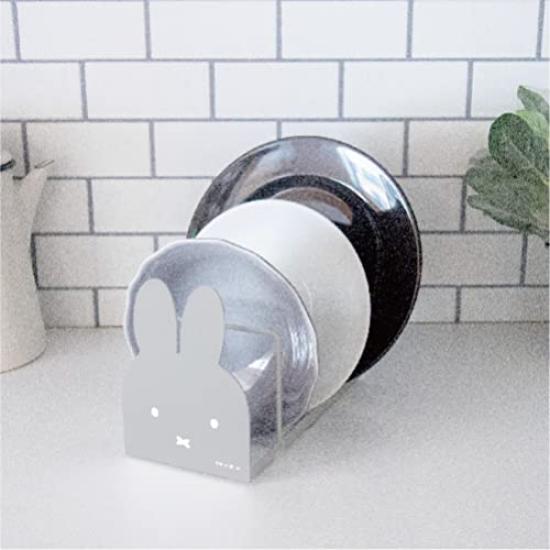 Окато Блюдо Хранение Блюд Ширина 10 x Глубина 9 x Высота Подставка, Стойка, Подставка, Держатель, Миффи, Серый, 13,5 см