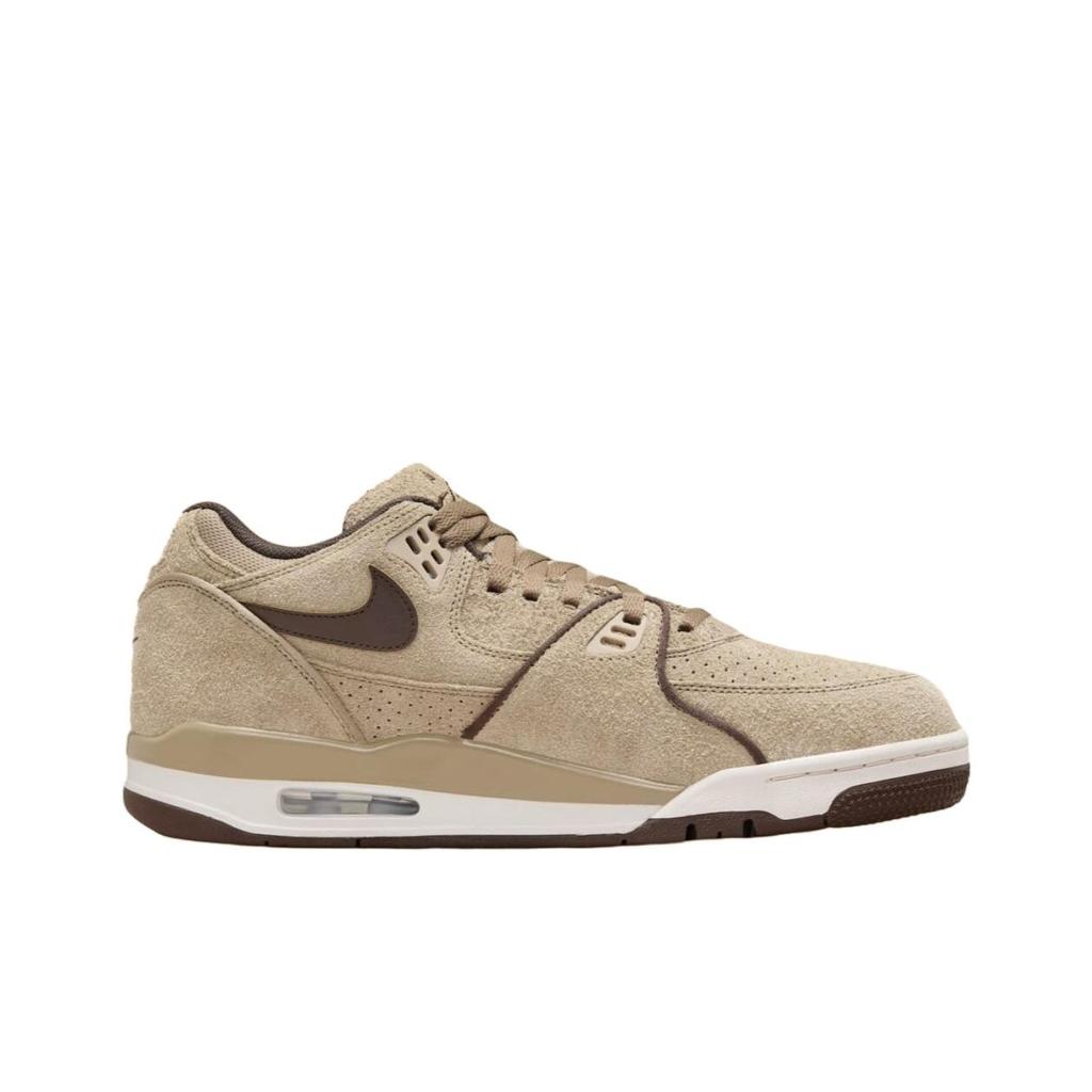 Nike Air Flight 89 Low Khaki Suede Unisex Sneakers Tan Phantom Baroque-Brown FZ3045-200