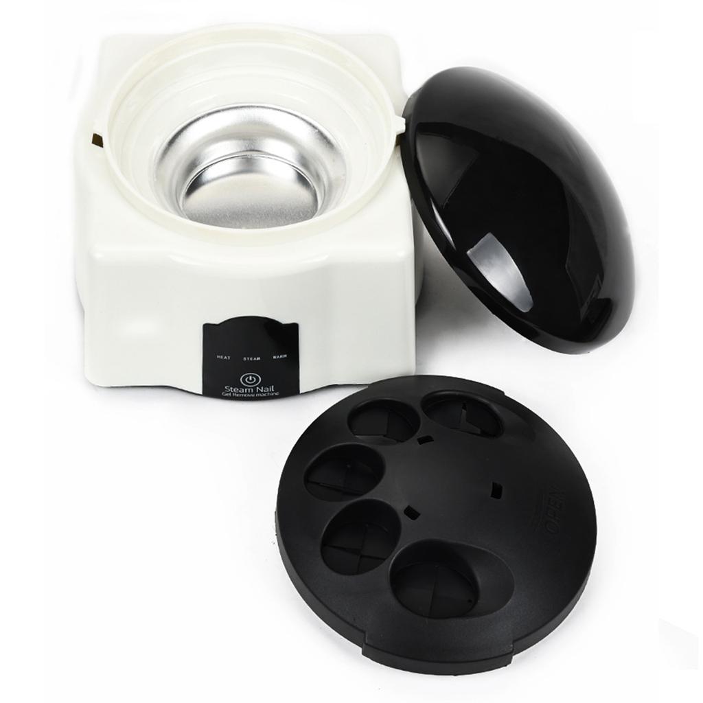 Nail Polish Remover Machine 36W Steam Off Gel Nail Remover Machine Automatic Electric Steam Gel UV Nail Polish Remover