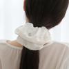 NOCTURN FLORAL TEXTURE SIGNATURE SCRUNCHIE (2color)