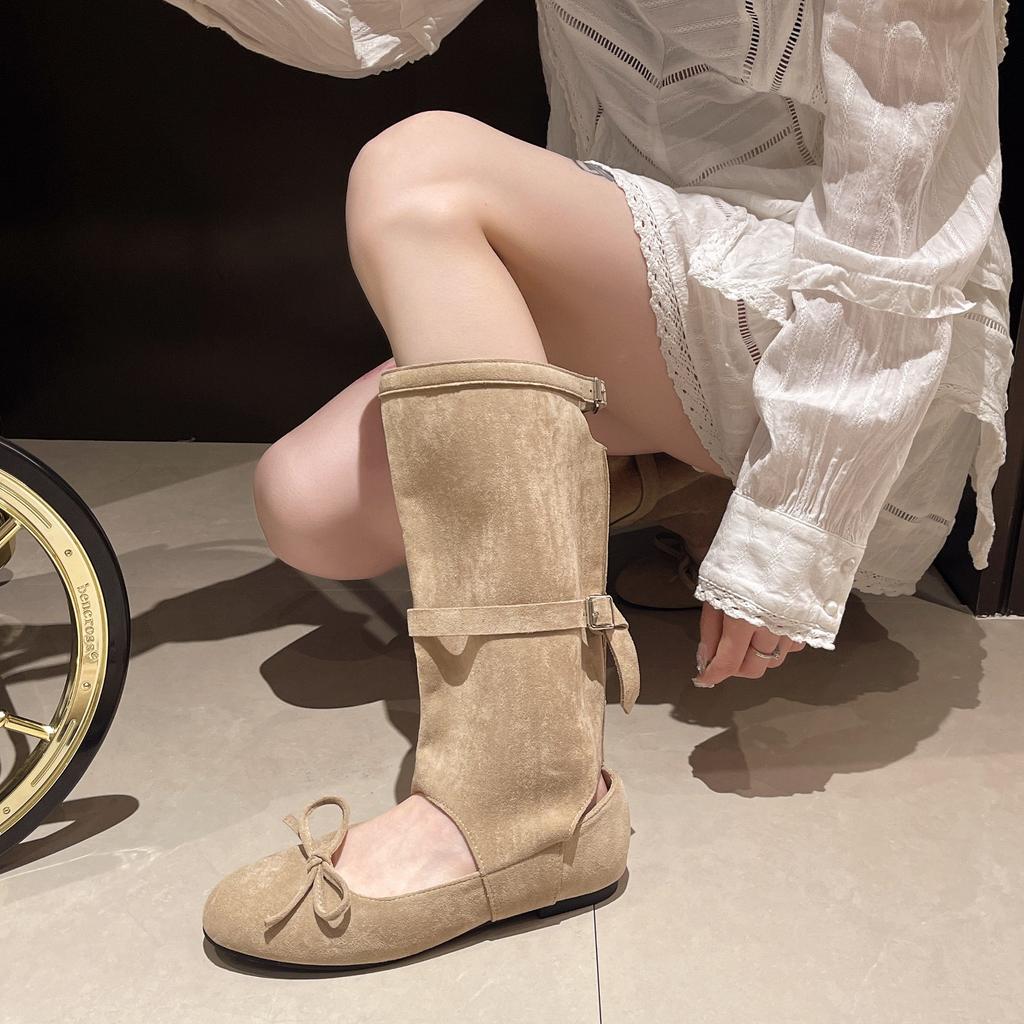 Модные замшевые балетки, туфли-лодочки, с бантами, пряжкой на ремне, с круглым носком, с квадратным каблуком, без застежек, разные способы ношения, модная элегантная сексуальная женская обувь