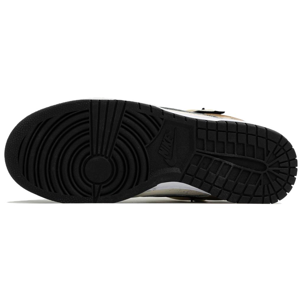Nike Dunk Wheat Ripe, Kaleidoscope Shopping Bag Abrasion Resistant Low top Skateboard Shoes Men's Black White Yellow DD1391-100(Team1023-S-BOX)