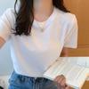 Women's Trendy Korean-Style Short-Sleeve T-Shirt (Summer 2025, Loose Fit, Versatile)