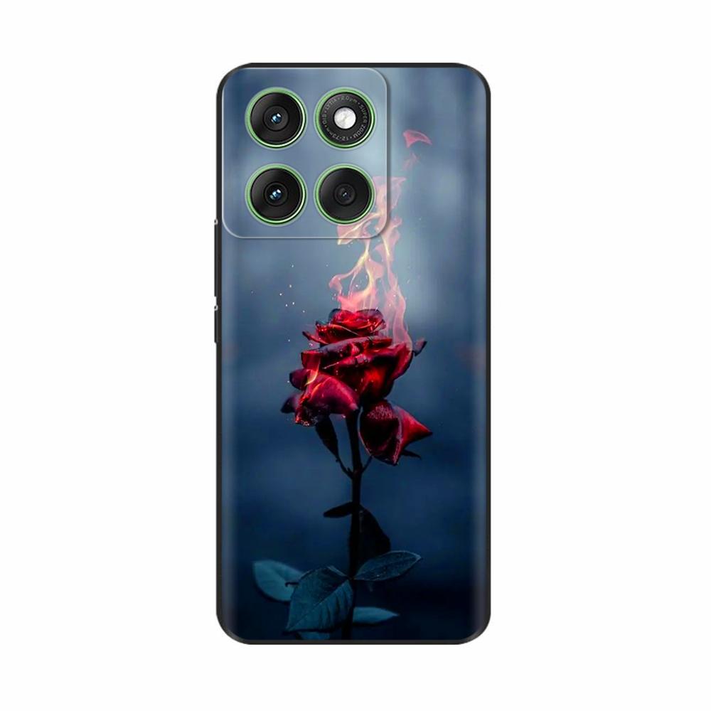 Чехол для Motorola Edge 60 Милые чехлы для телефона из жидкого силикона для Motorola Edge 60 Pro 60S Задняя крышка Funda для Moto Edge 60 Fusion