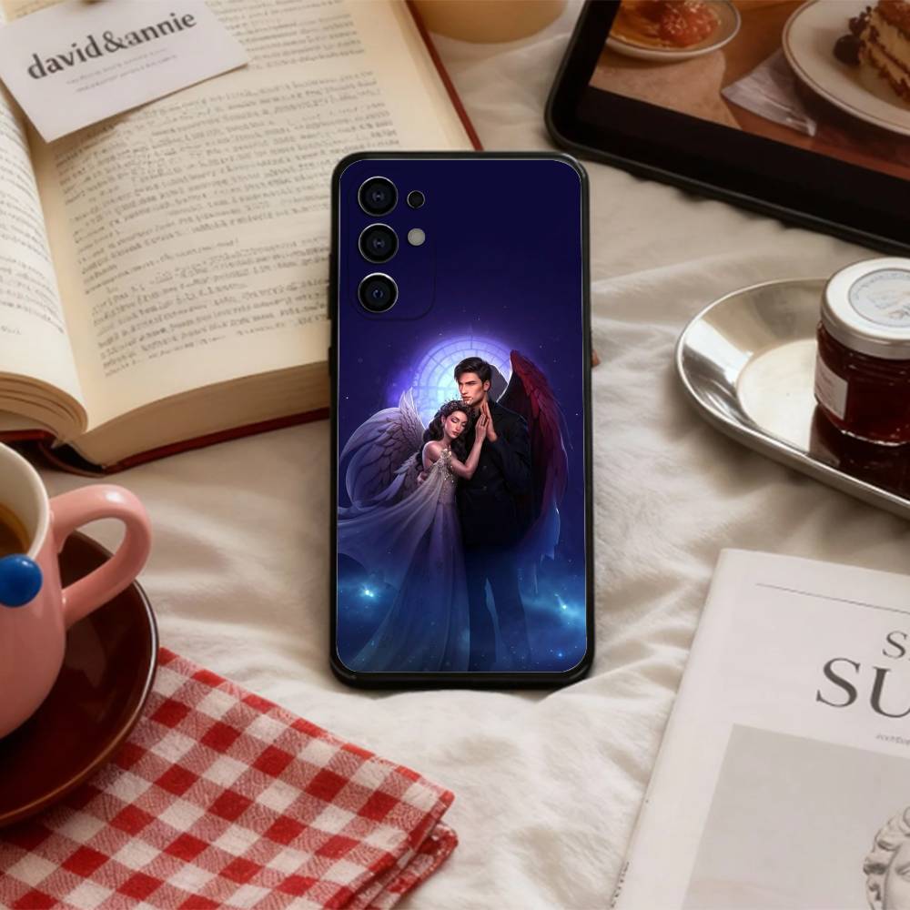 Романтика C-Clubs Игра Мальбонте Вики Чехол для телефона для Samsung S 25,24,23,22,30,21,10,9,Ultra,Plus,Lite,FE,4,5 G Мягкий черный чехол