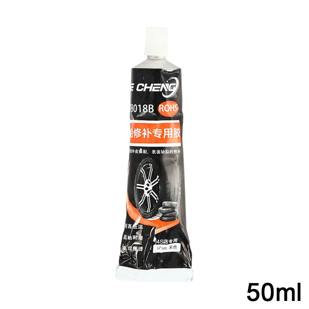 50/100ML Universal Car Tire Repairing Glue Tyre Inner Tube Puncture Repairing Tools Strong Rubber Wear-resistant Adhesive