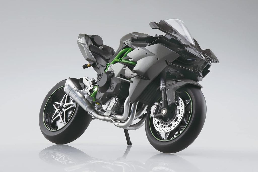 AOSHIMA Skynet Completed Bike Kawasaki Ninja H2R 1/12 '19