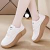 Кроссовки женские летние новые дышащие толстые туфли на липучке женские туфли на платформе белые туфли-лодочки