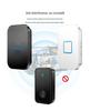 Wireless Doorbell Kit: One Transmitter, Two Long-Range Receivers, Waterproof, Smart Self-Powered, Ideal for Elderly Call.