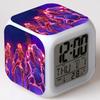 7color Multifunction Digital Alarm Clock Led Watch Alarm Clock