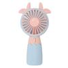 Mini Handheld Fan USB Portable Ergonomic Design Intensive Grid Design 300mAh Cute Handheld Small Fan