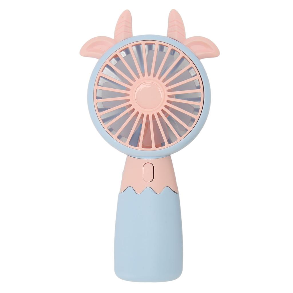Mini Handheld Fan USB Portable Ergonomic Design Intensive Grid Design 300mAh Cute Handheld Small Fan