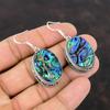 Abalone Shell Earring 925 Sterling Silver Earrings Gemstone Handmade Earring Beautiful Vintage Earring Gift For Mother Latest Design Earring